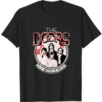 T-shirt Vintage Doors Jim Morrison Band Rock pour Hommes — T-shirts pour hommes