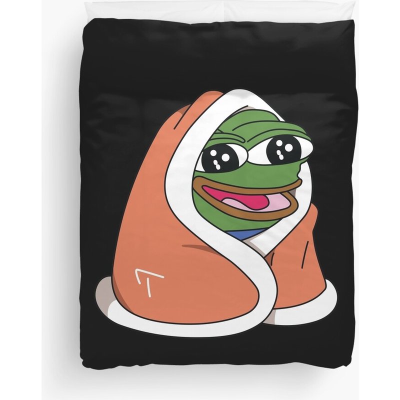 Peepoblanket Emote Duvet Cover — Duvet Covers