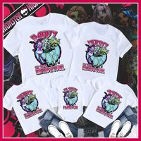 T-Shirt d'anniversaire Monster High assorti pour hommes — T-shirts pour hommes