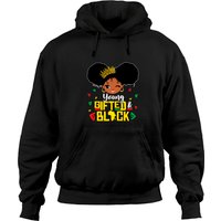 Young Gifted And Black Little Black Queen Melanin Pullover Hoodie