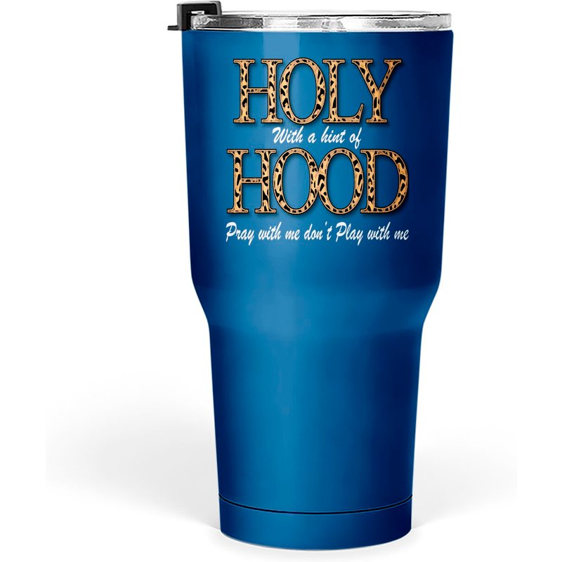 Holy With A Hint Of Hood Pray With Me Tasse Imprimée Léopard 30 Oz — Tasses et gobelets