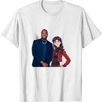 Kanye X Misato Classic T-Shirt for Men in Black