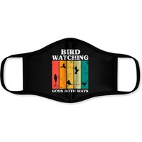 Masques de visage Birdwatching Goes Both Ways — Masques en tissu