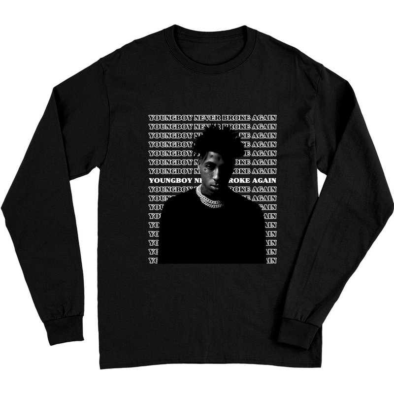 T-shirt à manches longues Youngboy Never Broke Again classique — T-shirts pour hommes
