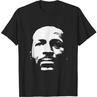 T-shirt Marvin Gaye Face pour hommes en noir