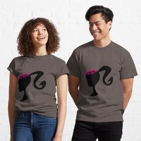 T-shirt Classique Logo Cœur Rose Barbie pour Hommes — T-shirts pour hommes