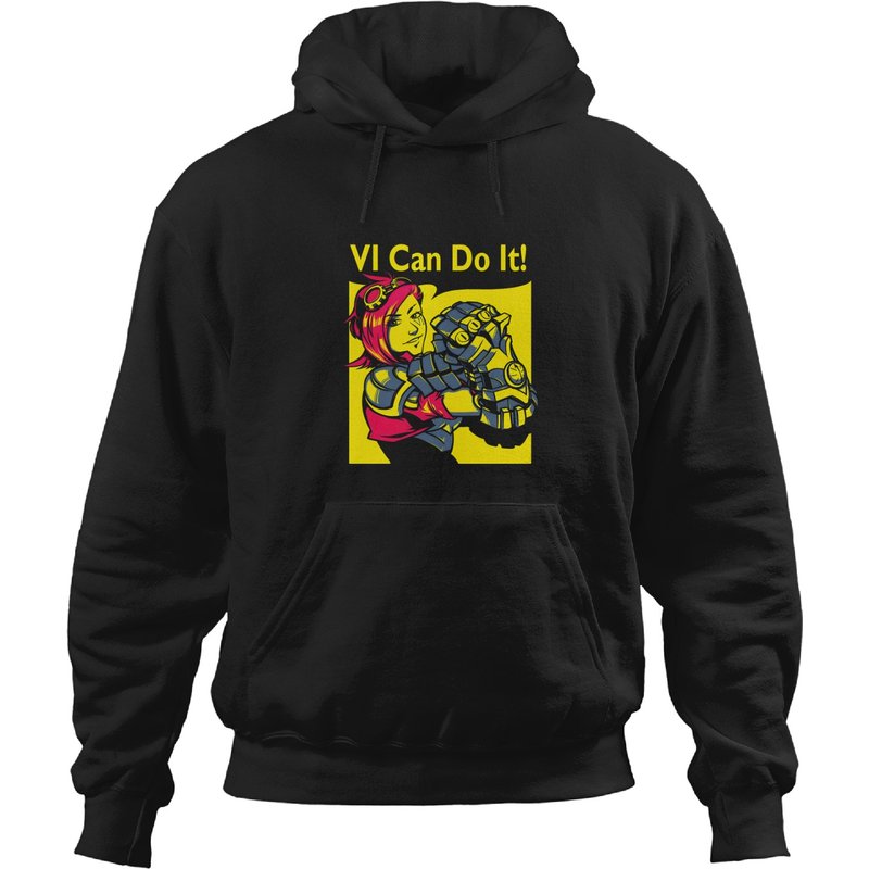 Vi Can Do It! - League Of Legends Unisex Hoodie — Mens Hoodies