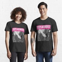 T-shirt essentiel The Replacements pour hommes en noir — T-shirts pour hommes