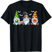 T-shirt drôle d'automne avec gnomes et citrouilles pour hommes — T-shirts pour hommes