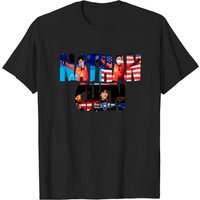T-shirt Nathan Chen 2022 Jeux Olympiques d'Hiver de Patinage Artistique pour Hommes — T-shirts pour hommes