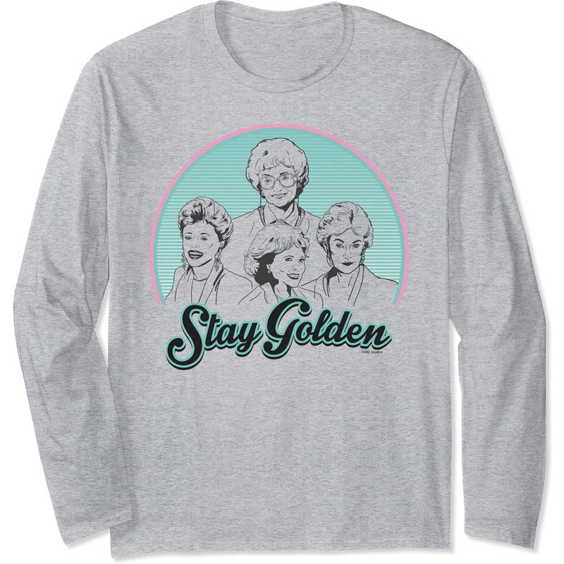 The Golden Girls Stay Golden Long Sleeve T-Shirt — Mens T Shirts