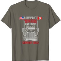 T-shirt I Support Truckers Freedom Convoy 2022 pour hommes — T-shirts pour hommes