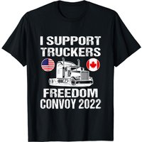 T-shirt I Support Truckers Freedom Convoy 2022 pour hommes — T-shirts pour hommes