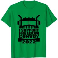 T-shirt pour hommes I Support Truckers Freedom Convoy 2022 — T-shirts pour hommes