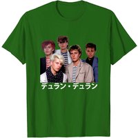 Duran Duran Japanese T-Shirt for Men in Black — Mens T Shirts