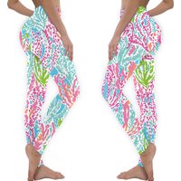 Leggings Imprimé Inspiré de Lilly pour Femmes — Legging femme