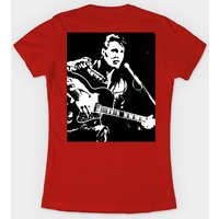 T-shirt pour hommes Elvis Presley Jouant de la Guitare — T-shirts pour hommes
