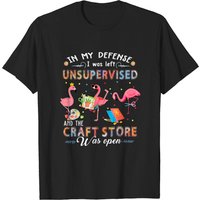 T-shirt In My Defense I Was Left Unsupervised pour hommes — T-shirts pour hommes
