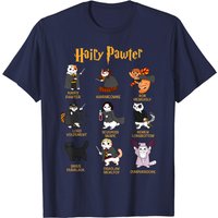 T-Shirt Vintage Drôle Hairy Pawter pour Amateurs de Chats — T-shirts pour hommes