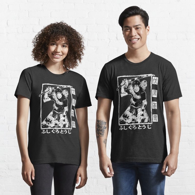 T-shirt Manga Panel Toji Fushiguro pour hommes — T-shirts pour hommes