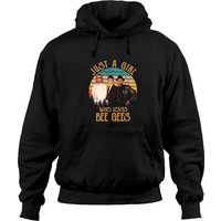 Just A Girl Who Loves Bee Gees Hoodie Unisexe — Sweats à capuche pour hommes