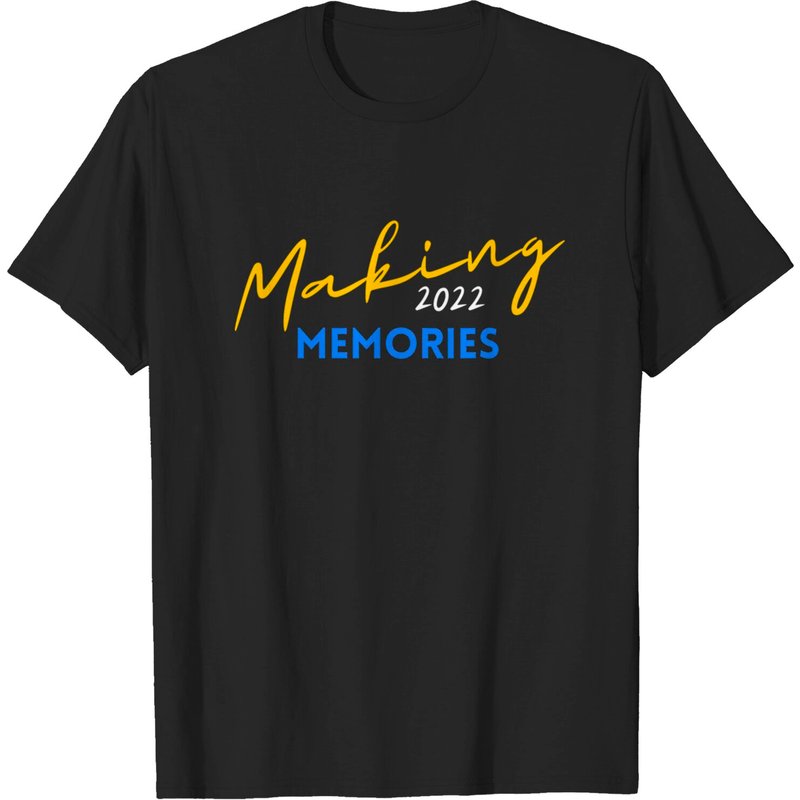 T-shirt assorti de vacances en famille Making Memories 2022 pour hommes — T-shirts pour hommes