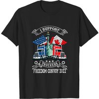 I Support Truckers Freedom Convoy 2022 Men's T-Shirt