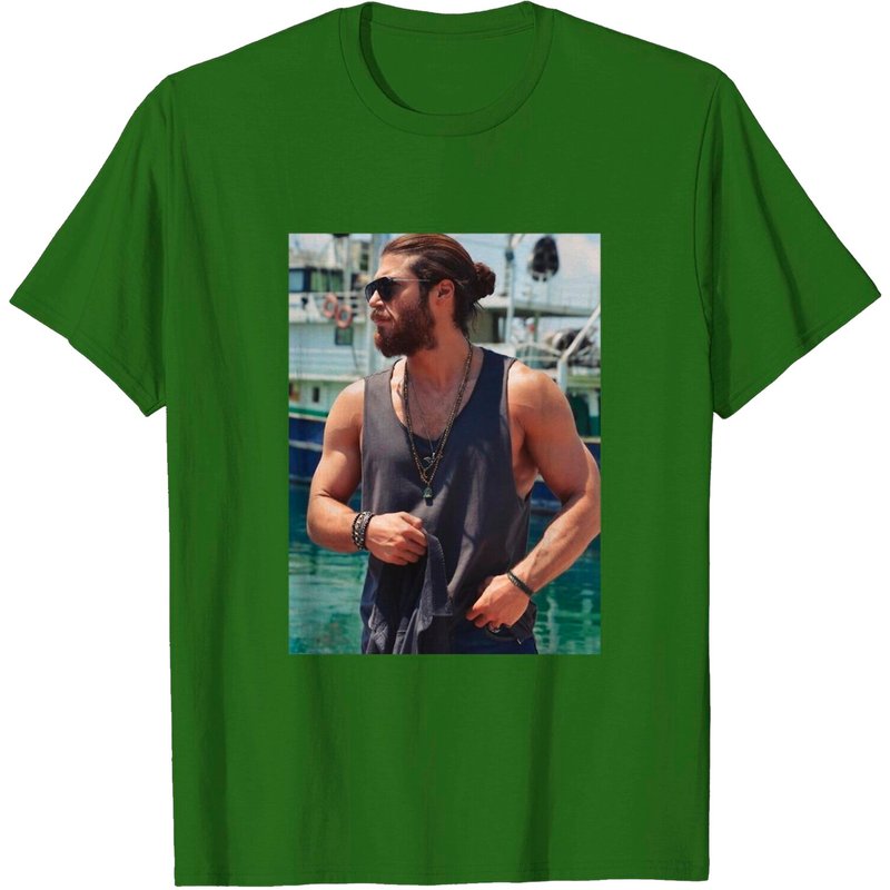 T-shirt classique Can Divit (Can Yaman) pour hommes - Noir — T-shirts pour hommes