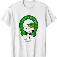 T-shirt Snoopy pour la Saint-Patrick — T-shirts pour hommes