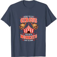 T-shirt pour hommes This Is My Circus And These Are My Monkeys — T-shirts pour hommes