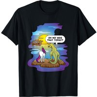 T-shirt Noahs Ark Christian Pun Bibble The Last Unicorn Dinosaur — T-shirts pour hommes