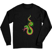 T-shirt à manches longues Dragon Snake pour unisexe