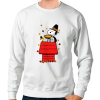 Snoopy Thanksgiving Unisex Heavy Blend Crewneck Sweatshirt