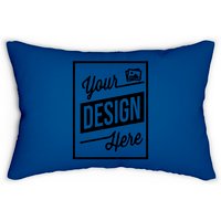 Coussins Lombaires Personnalisés en Bleu Royal