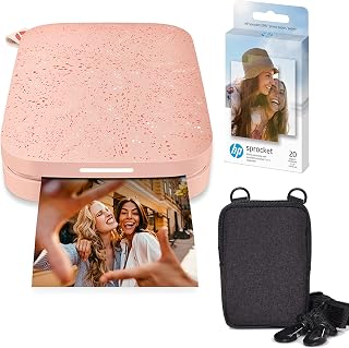 HP Sprocket Portable 2x3 Instant Photo Printer - Blush Pink