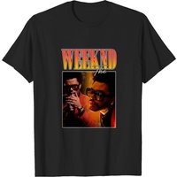 T-shirt Vintage The Weekend pour hommes en noir — T-shirts pour hommes