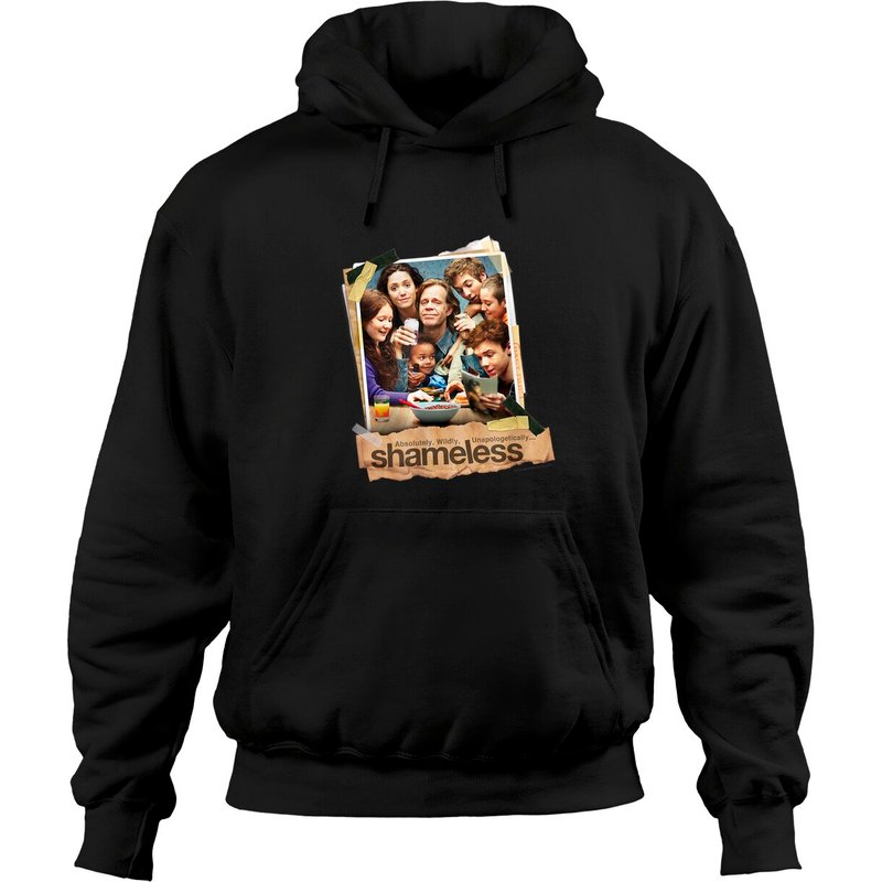 Hoodies Shameless Merch Unis Noir Dinner Table — Sweats à capuche pour hommes