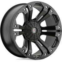 Roues XD Series XD778 Monster Noir Mat 18x9 5x114.3 35 Offset