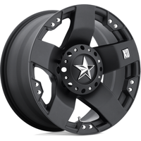Roues XD Series XD775 Rockstar Noir Mat - 17x8 - Motif de 5x127
