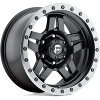 Roues Fuel D557 Anza Noir Mat - 15x8 - Motif de Boulon 5x114.3