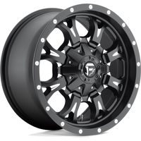 Fuel D517 Krank Black Milled Wheels - 17x9 - 5x114.3 -12 Offset — Wheels & Rims