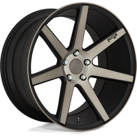 Niche M150 Verona Machined Black 18x8 Rims 5x114.3 Bolt Pattern — Wheels & Rims