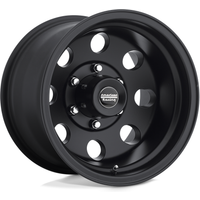 American Racing AR172 Baja Satin Black Wheels - 15x8 - 5x114.3 — Wheels & Rims