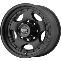 American Racing AR23 Satin Black Wheels - 15x8 - 5x114.3 -19 Offset — Wheels & Rims