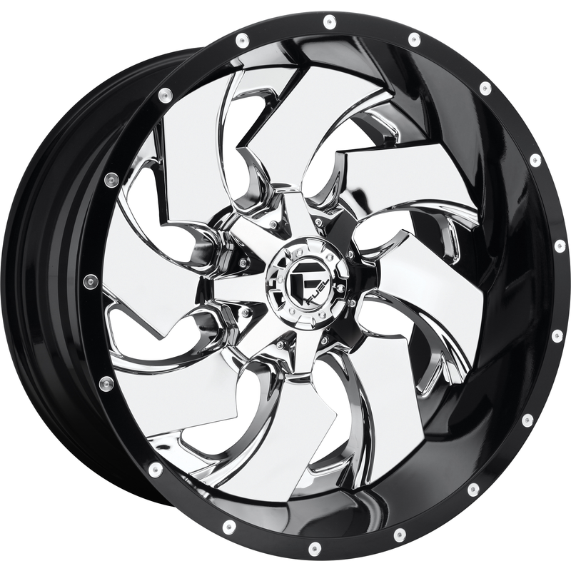 Roues Fuel D240 Cleaver Chrome - 22x10 - Motif de boulon 5x139.7 — Roues et jantes