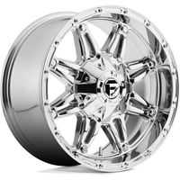 Roues Fuel D530 Hostage Chrome - 17x9, motif de boulon 6x135