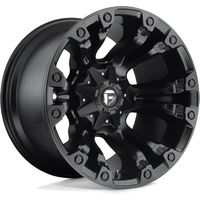 Fuel D560 Vapor Matte Black Wheels - 17x9 - 8x180 Bolt Pattern — Wheels & Rims