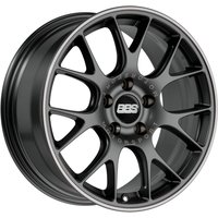 Roues BBS CHR Flow Formed Noires - 20x11.5 - Motif de boulons 5x130