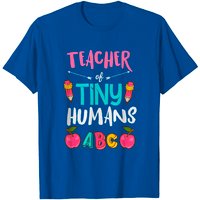 T-Shirt Enseignant Des Petits Humains ABC École Primaire — T-shirts pour hommes