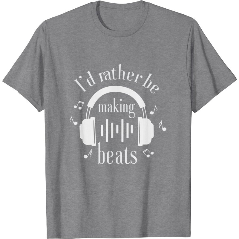 T-Shirt Music Producer Making Beats pour hommes — T-shirts pour hommes